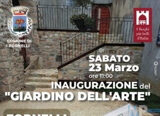 A Fornelli si inaugura il “Giardino dell’Arte”