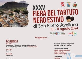 XXXV^ Fiera Del Tartufo Nero Estivo di San Pietro Avellana: il cartellone degli eventi.