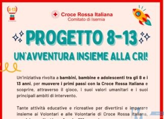 La CRI Isernia apre le porte a bambini e adolescenti con il progetto “8-13”