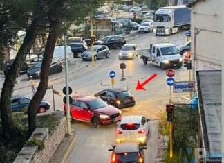 Stop momentaneo alla sperimentazione incrocio Via Delle Frasche/ Via San Giovanni