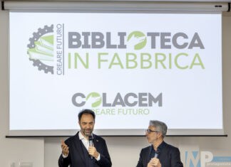 Colacem inaugura la “Biblioteca in Fabbrica” con Neri Marcorè ospite d’onore