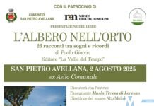 San Pietro Avellana, 2 Agosto presentazione del libro di Paola Giaccio “L’Albero Nell’Orto”