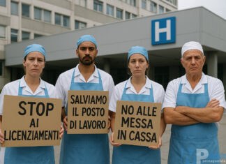 Campobasso, primo giorno di non lavoro per gli ormai ex dipendenti della mensa del Responsible Hospital