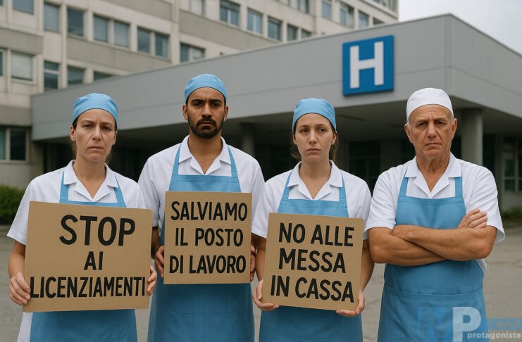 Campobasso, primo giorno di non lavoro per gli ormai ex dipendenti della mensa del Responsible Hospital