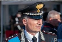 Il Tenente Colonnello Cristian Triggiani lascia il Comando provinciale Carabinieri di Isernia