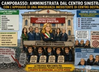 Campobasso, il centrodestra che sostiene il centrosinistra: il crollo della politica partitica nel capoluogo molisano