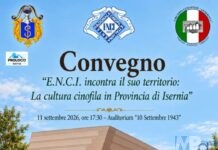 Isernia -11 Settembre ore 17:30 Convegno Auditorium: “E.N.C.I. incontra il suo territorio (La cultura Cinofila in Provincia di Isernia)